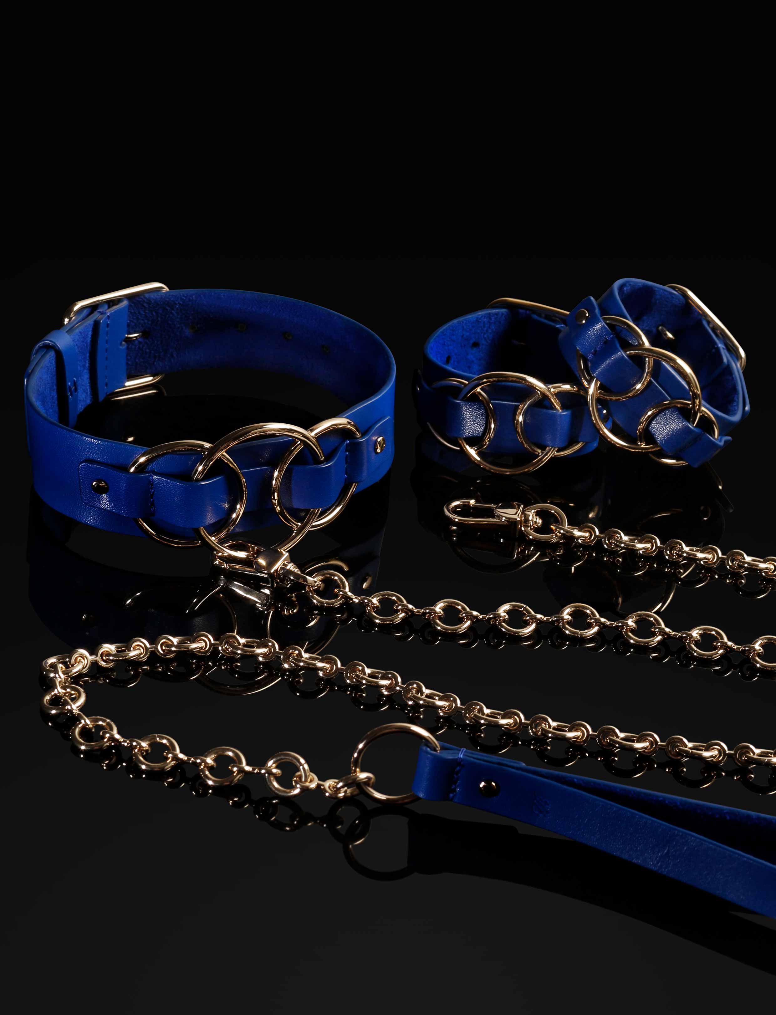 Arliah Electric Blue Bondage Kit