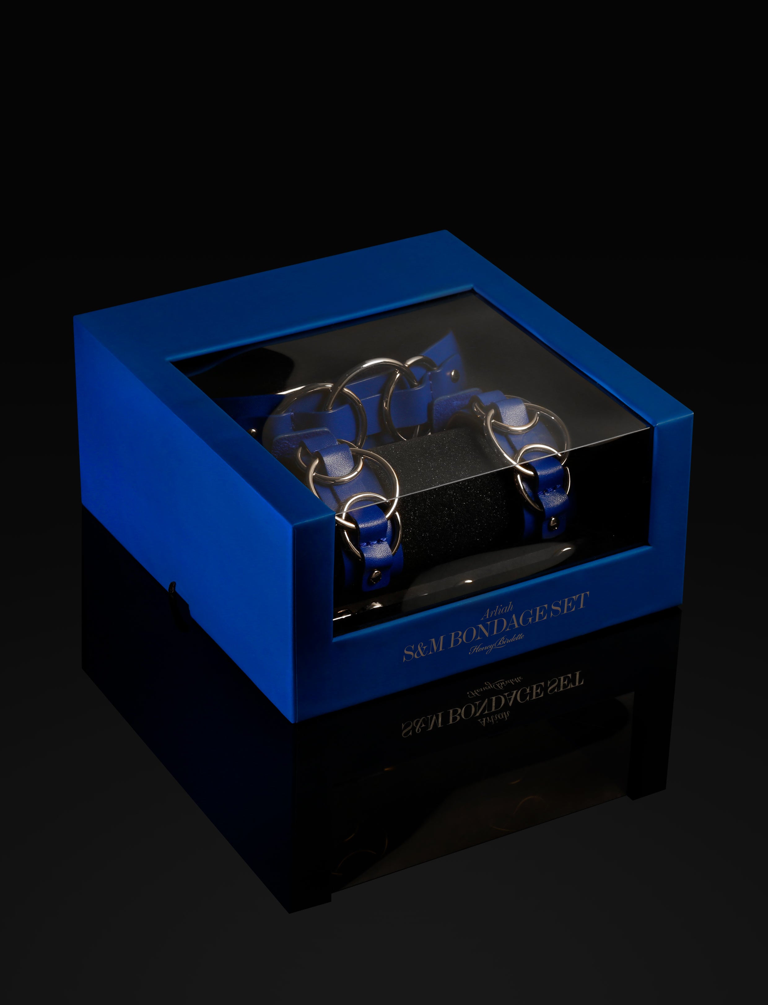 Arliah Electric Blue Bondage Kit