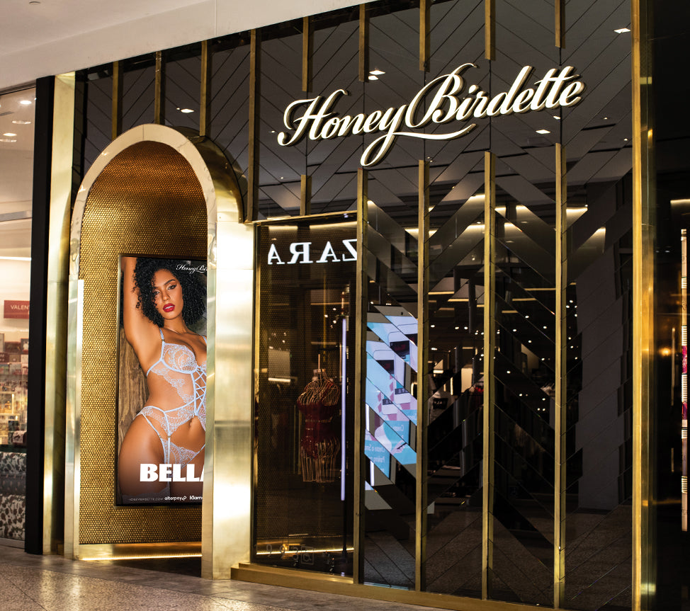 Shop luxury Honey Birdette lingerie online. Shop Push up bras, lace bras, briefs, thongs, loun...