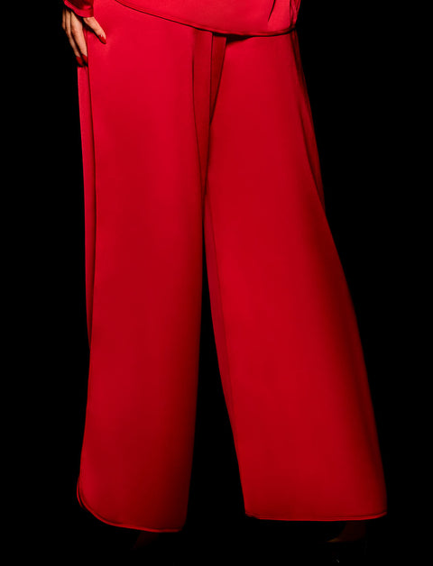 Harper Red Long Sleeve Loungewear Set