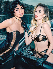 Chhaya Black Corset