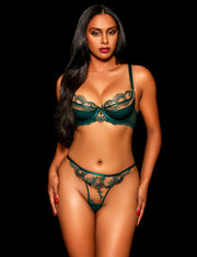 Charlotta Emerald Bra