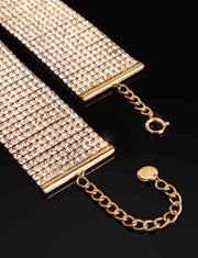 Gold Crystal Bracelet