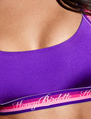 Essentials Purple Crop Top