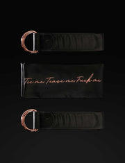 Deluxe Black Satin Bondage Kit