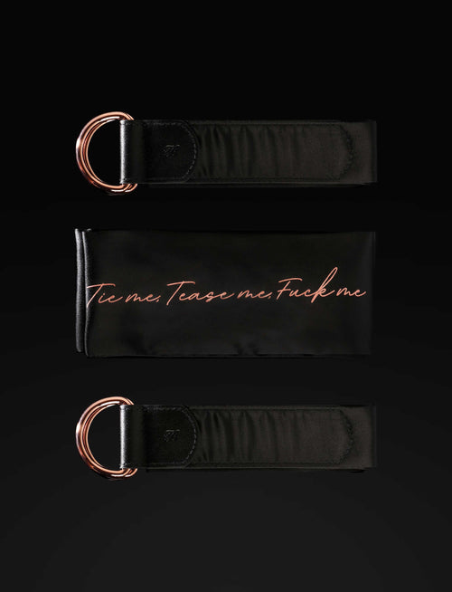 Deluxe Satin Bondage Kit - Tie Me, Tease Me...