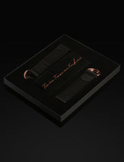 Deluxe Black Satin Bondage Kit