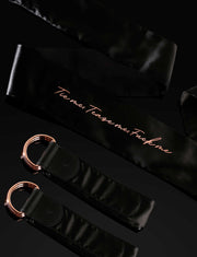 Deluxe Black Satin Bondage Kit