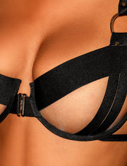 Kora Black 3 Piece Lingerie Set