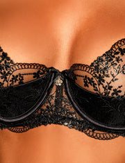 Eleanor Black Bra