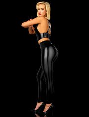 Latex 2.0 Black Leggings