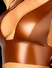 Latex 2.0 Bronze Bralette