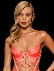 Rue Neon Pink Bustier