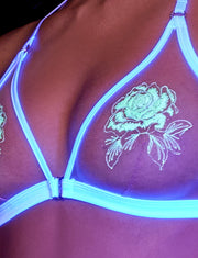 Rosa Glow Bralette & Bottom Lingerie Set
