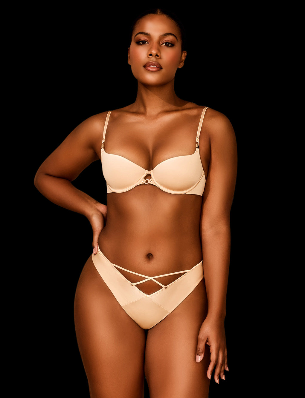 Everyday Smooths Almond Push Up Bra