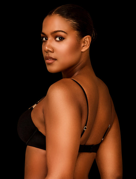 Everyday Smooths Black Push Up Bra