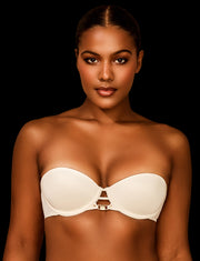 Everyday Smooths Ivory Strapless Push Up Bra