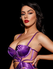 Tamara Purple Bra