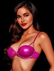 Ziva Pink Push Up Bikini Top