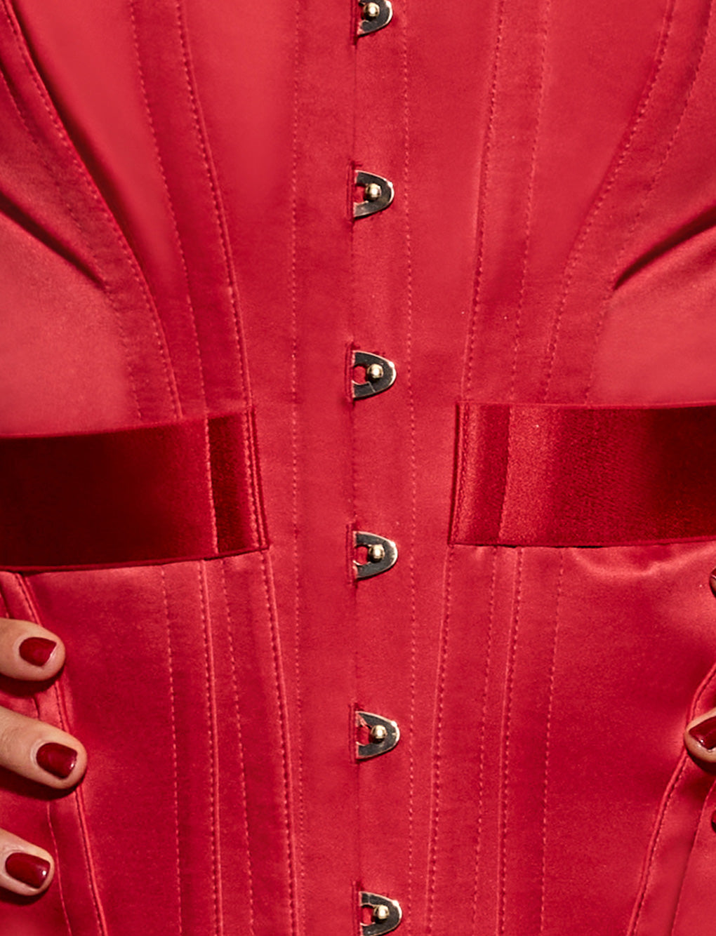 Chastity Red Corset