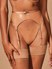 Emily Toffee Midi Suspender