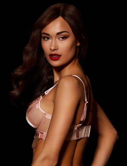 Indria Soft Peach Bra