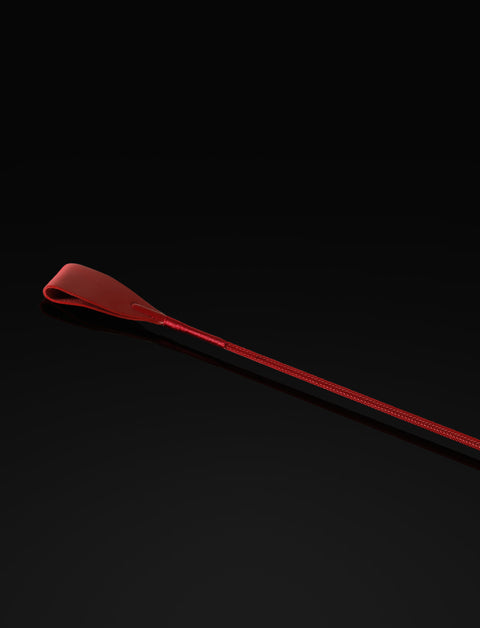 Fashion Fetish Matte Red Riding Crop